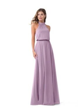 Azazie Lavender Halter Maxi Dress